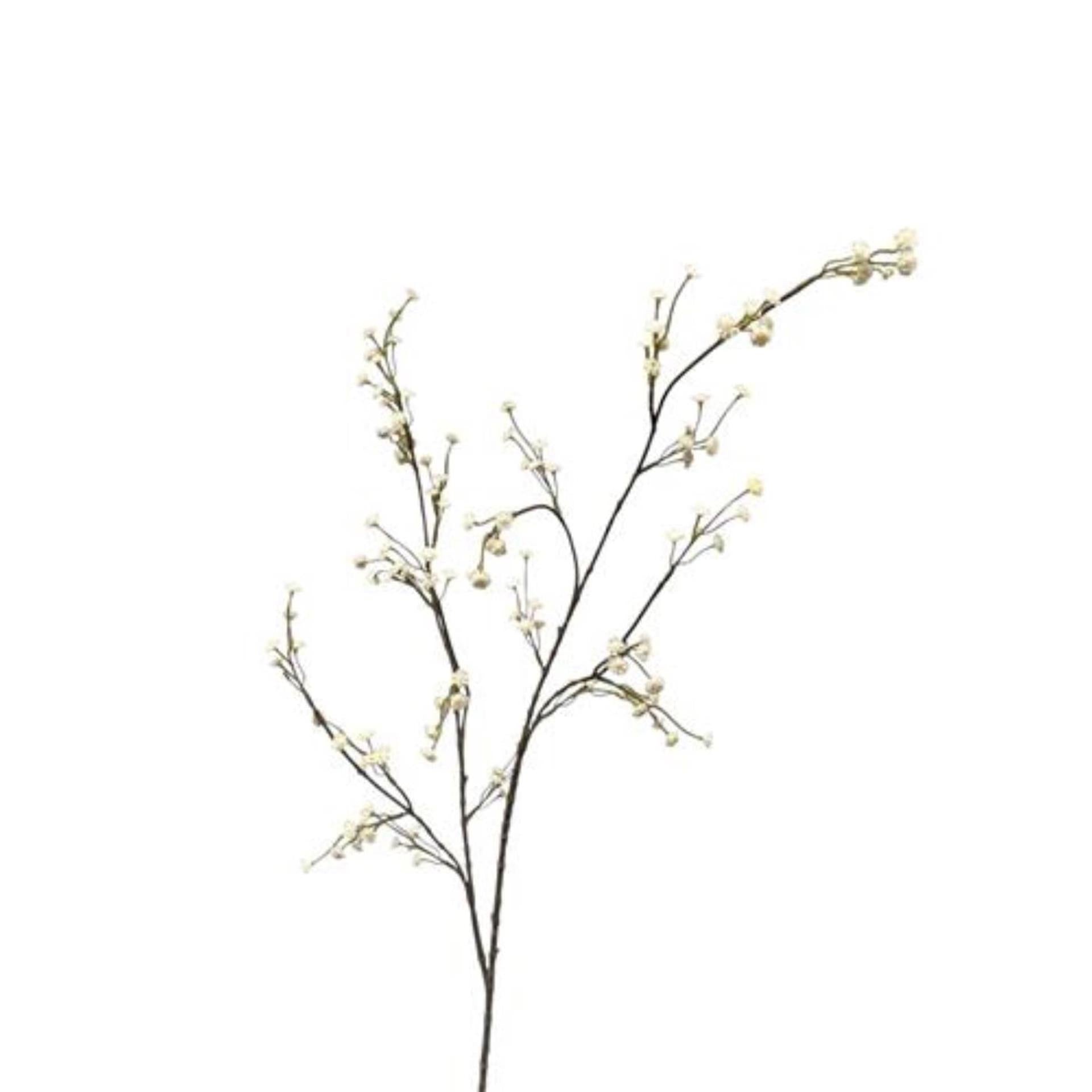 Roberts collection branche artificielle plâtre crème 115cm
