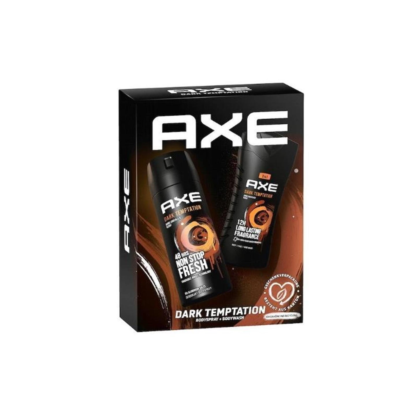 Axe coffret cadeau température foncée 2 pièces