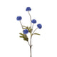 Pompon fleur artificielle collection Roberts 52cm bleu