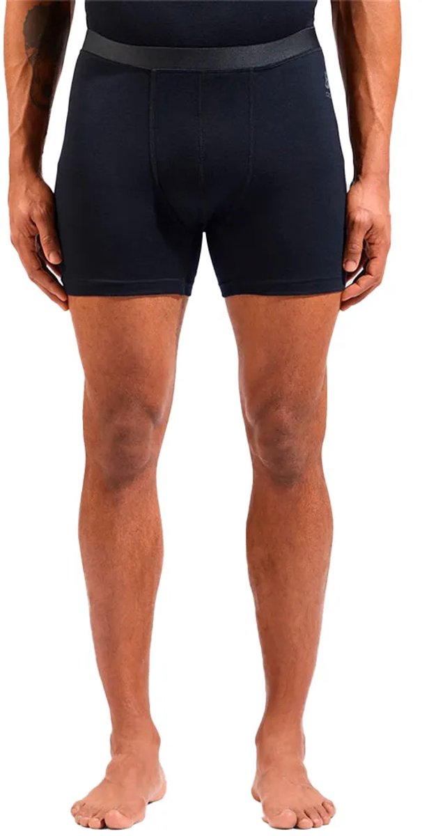 Odlo caleçon de sport natural merino 160 - homme - noir - xl