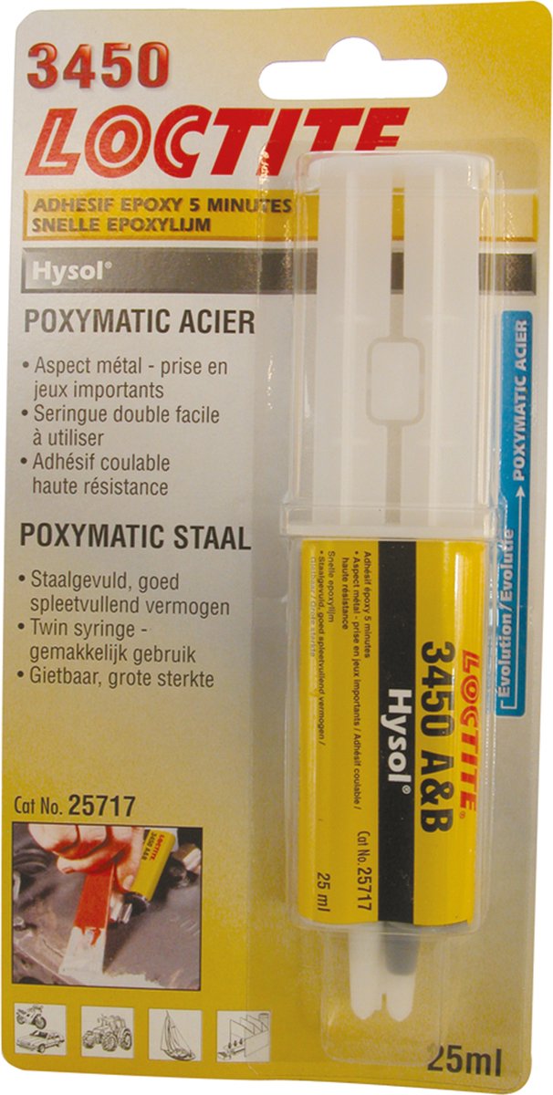 Colle époxy bi-composant Loctite 3450a b 25ml