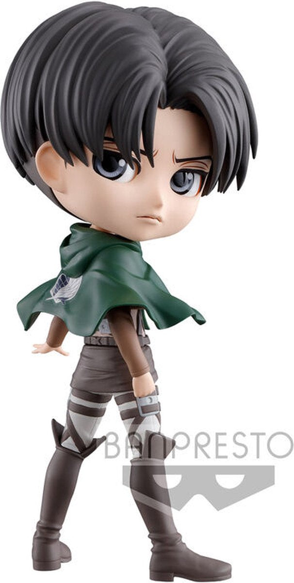 Bandai Namco Attaque sur Titan Levi Figurine Ver. b 14 cm qposket