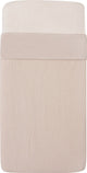 Witlof couverture de berceau pour enfants tuck-inn vagues de sable doux 60 x 120 cm