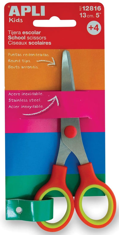 Ciseaux enfant Apli - rouge - 13 cm
