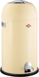 Poubelle Wesco kickmaster | poubelle à pédale | 33 litres | métal - amande | poubelle - fabriquée en Allemagne