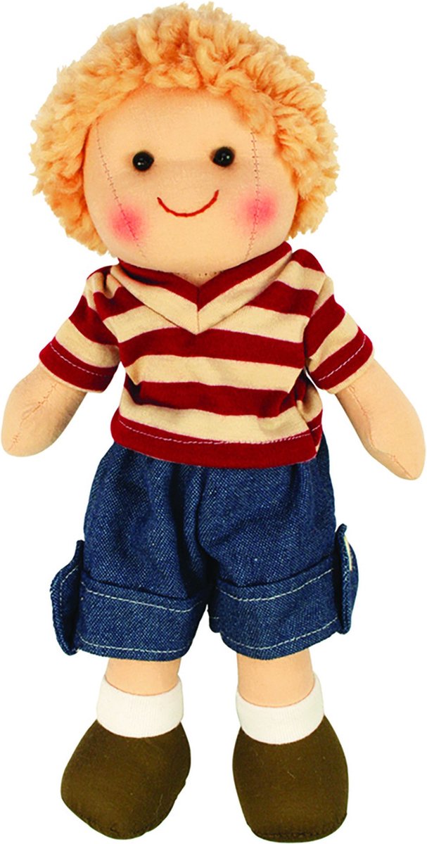 Poupée en tissu Bigjigs Harry - 28cm