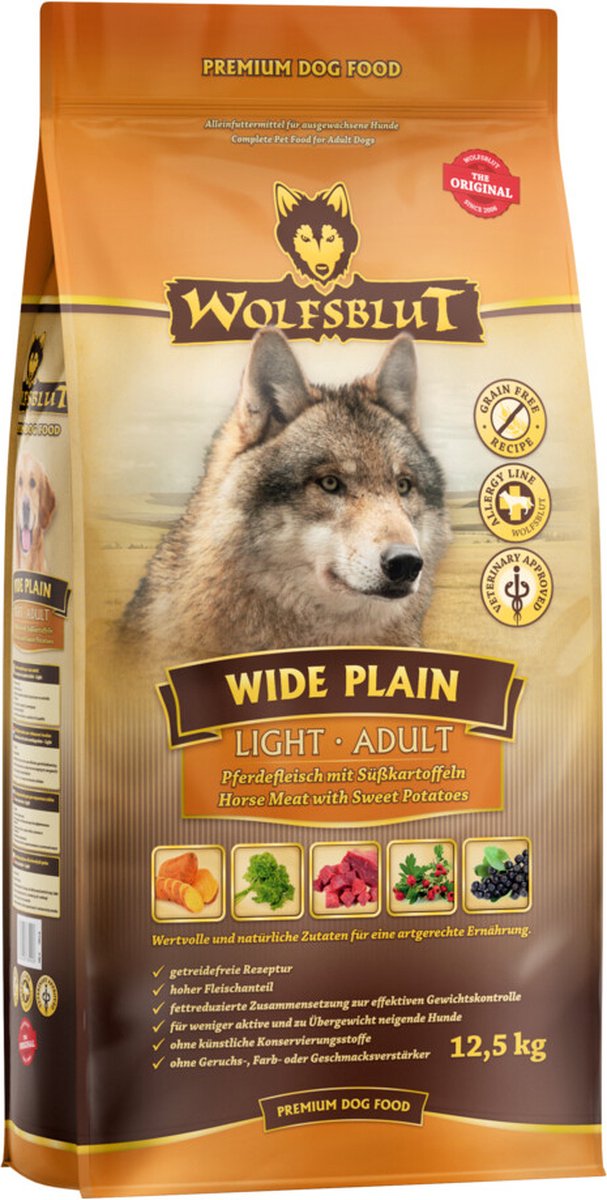 Wolfsblut large lumière unie 12,5 kg