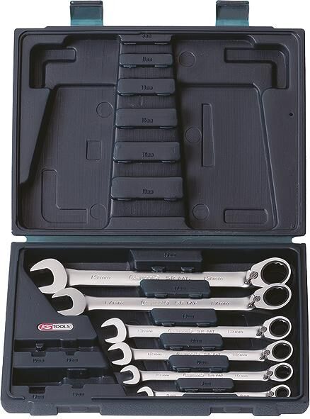 Ensemble d'outils KS de clés à cliquet commutables 6 pcs.