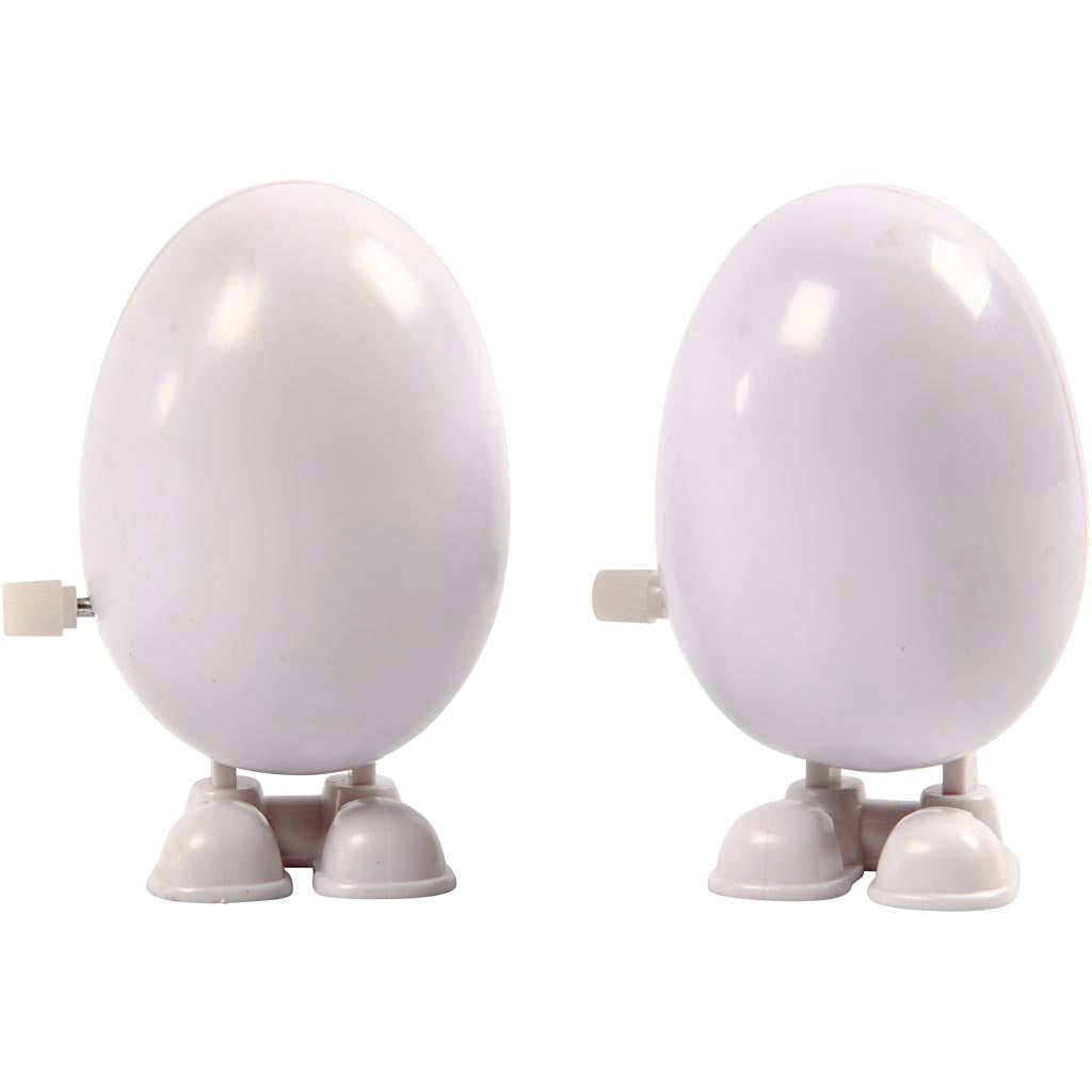 Mécanismes Creativ company pour figurines, h: 7 cm, blanc, 2 pièces 1 boîte