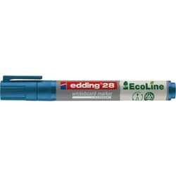 Marqueur à tableau ecoline 28 edding pointe ronde 1,5-3mm bleu