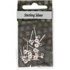 Creativ Company Oorsteker, L: 13 mm, argent, 10 pièces 1 boîte