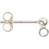 Creativ Company Oorsteker, L: 13 mm, argent, 10 pièces 1 boîte