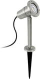 Spot de jardin extérieur Eglo nema - ip54 - 1 lumière - led - gu10 - acier inoxydable