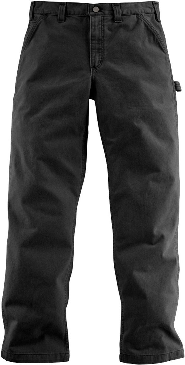Carhartt salopette en sergé lavé b324 noir-w40-l34