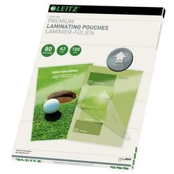 Pochettes de plastification leitz ilam transparentes