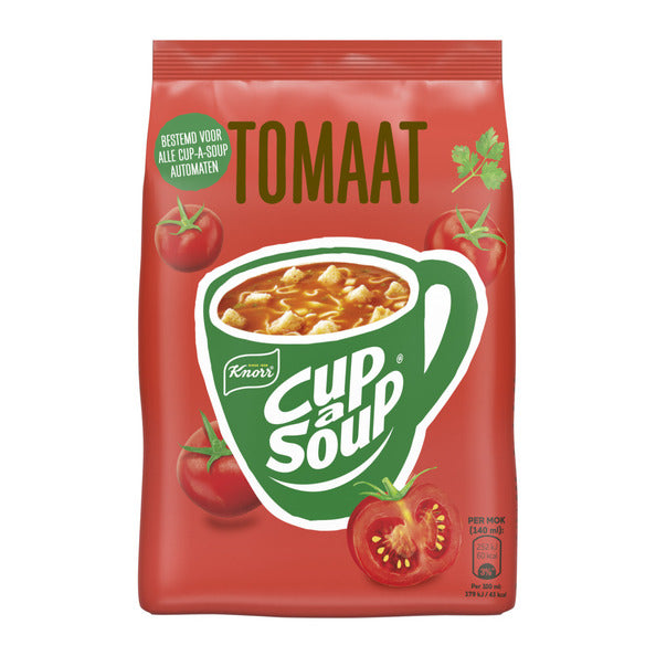 Sachet distributeur Knorr cup-a-soup tomate 40 portions (65x 150x 205)