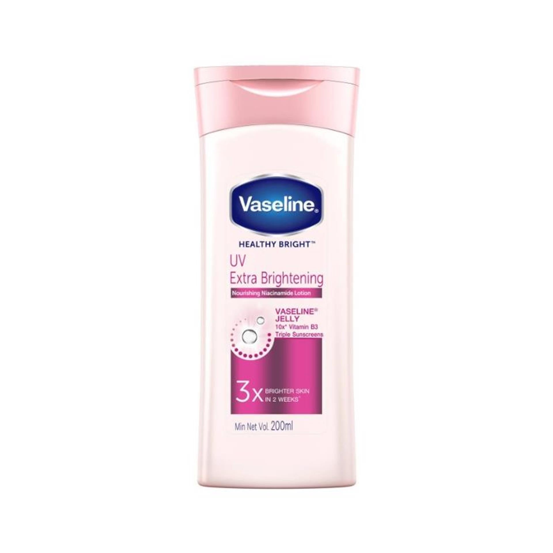 Lotion corporelle à la vaseline extra éclaircissante