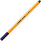 Abi fineliner stlo point 88 0,4 mm bleu foncé