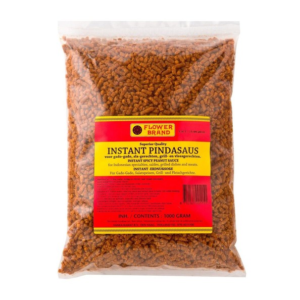 Sauce aux arachides instantanée de marque Flower (1 kg)