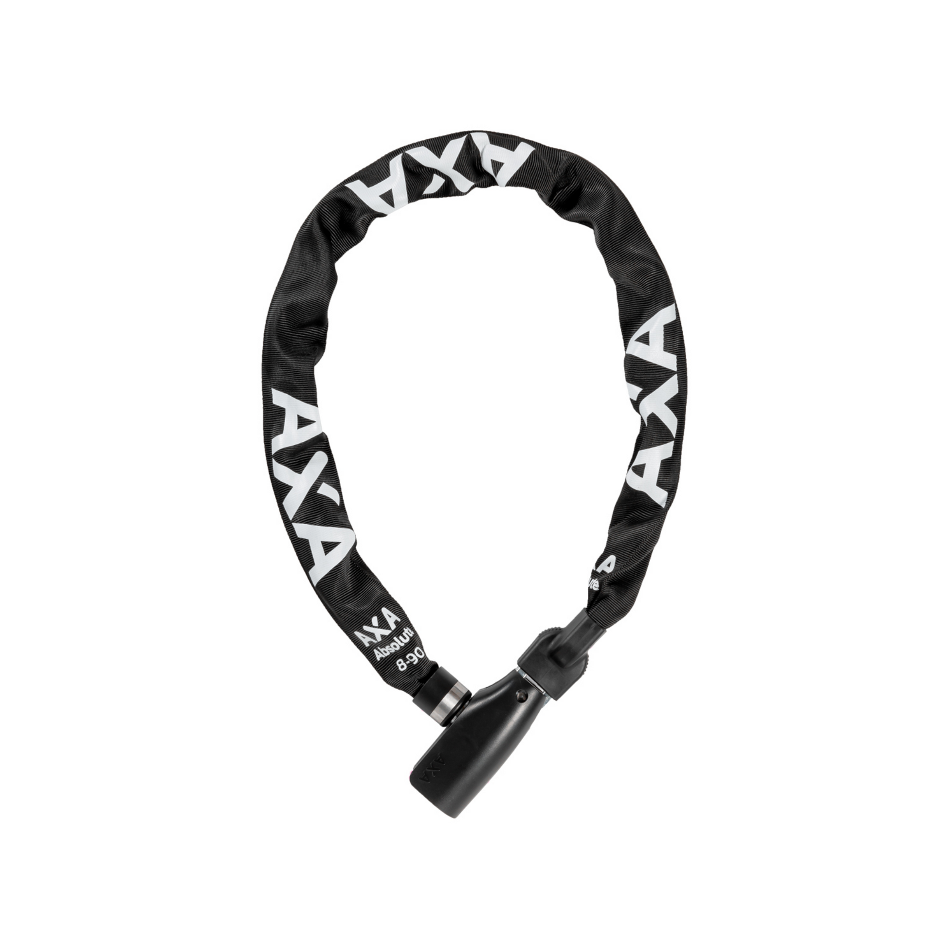Axa antivol à chaîne absolu 8-90cm noir
