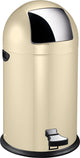 Eko - bidon 33 litres - anse - crème - poubelle