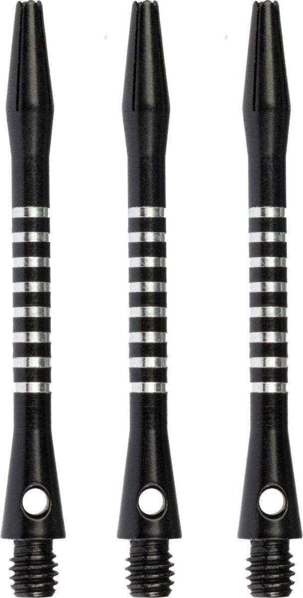 Faver Fléchettes - Aluminium - 3 pièces - Noir - 5,5 cm
