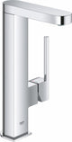 Mitigeur de lavabo Grohe plus l avec douchette extractible - bec haut - vidage push open - économie d'eau