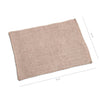 Wicotex tapis de bain tresse classique 60x90cm taupe