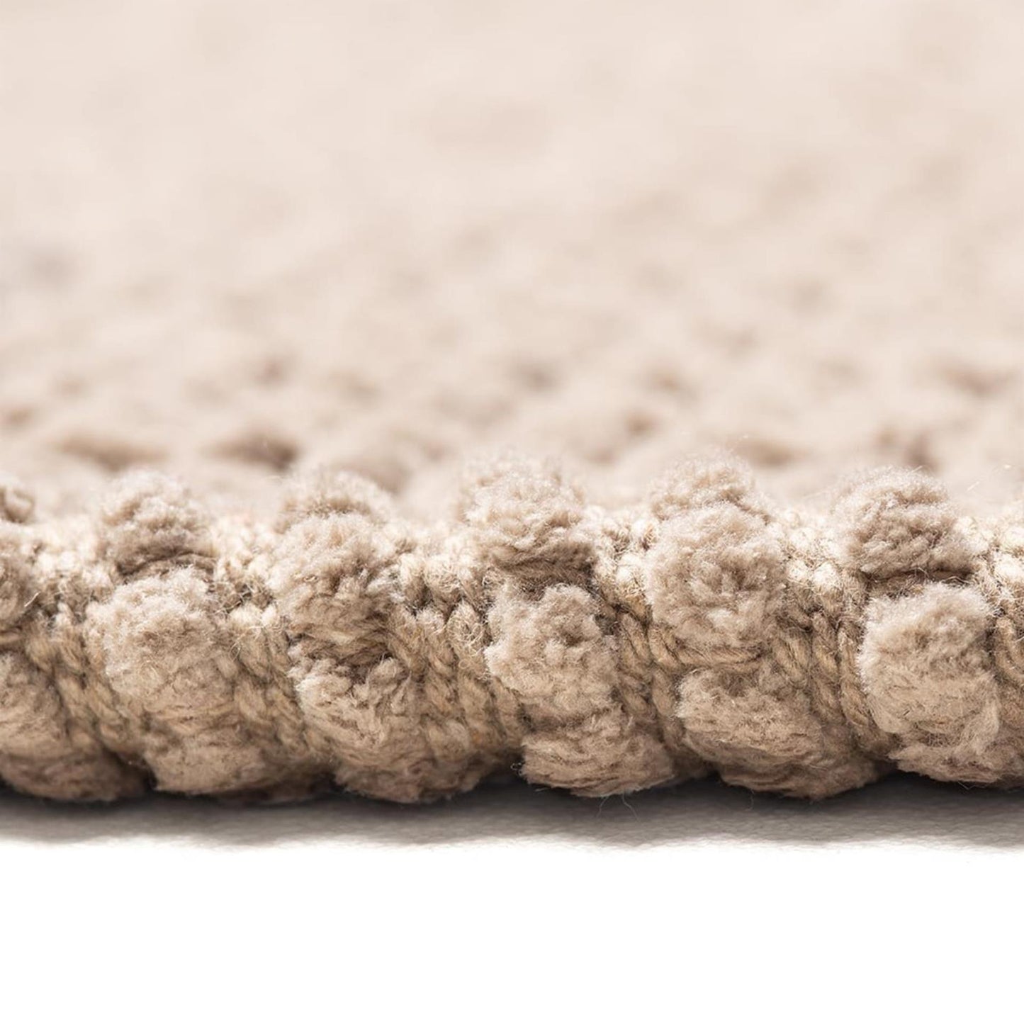 Wicotex tapis de bain tresse classique 60x90cm taupe