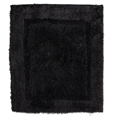 Wicotex tapis de bain uni noir 60x90cm