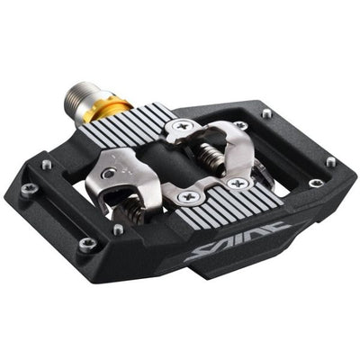Shimano Pedal Set Saint PD-M821 SPD + Plateforme noire