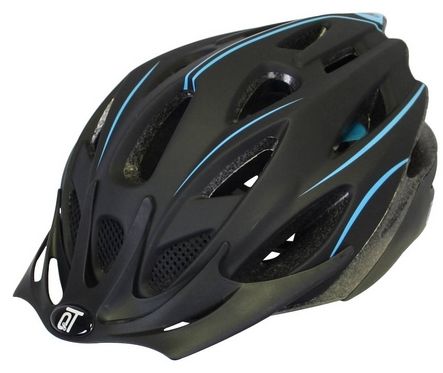 Casque de vélo Fuse unisexe noir mat Bluew taille L
