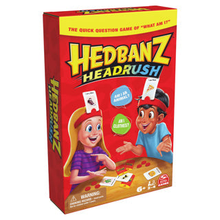 Hedbanz Rara qu'est-ce que je suis? Jeu de voyage (néerlandais)