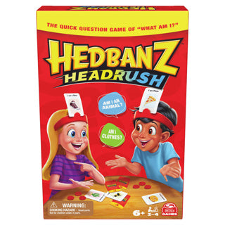 Hedbanz Rara qu'est-ce que je suis? Jeu de voyage (néerlandais)