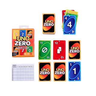 Jeu uno zéro