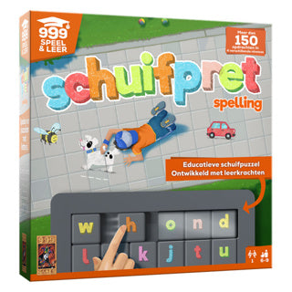 Jeu de glisse orthographe amusant | 2 pièces