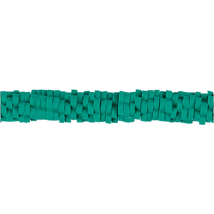Creativ company perles d'argile, d 5-6 mm, diamètre de trou 2 mm, turquoise, 145 pièces 1 boîte
