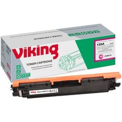 Cartouche de toner compatible viking ce313a magenta