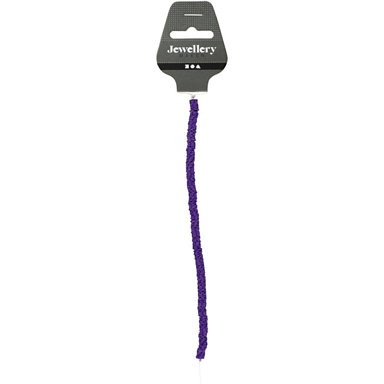 Creativ company perles d'argile, d 5-6 mm, diamètre de trou 2 mm, violet, 145 pièces 1 boîte