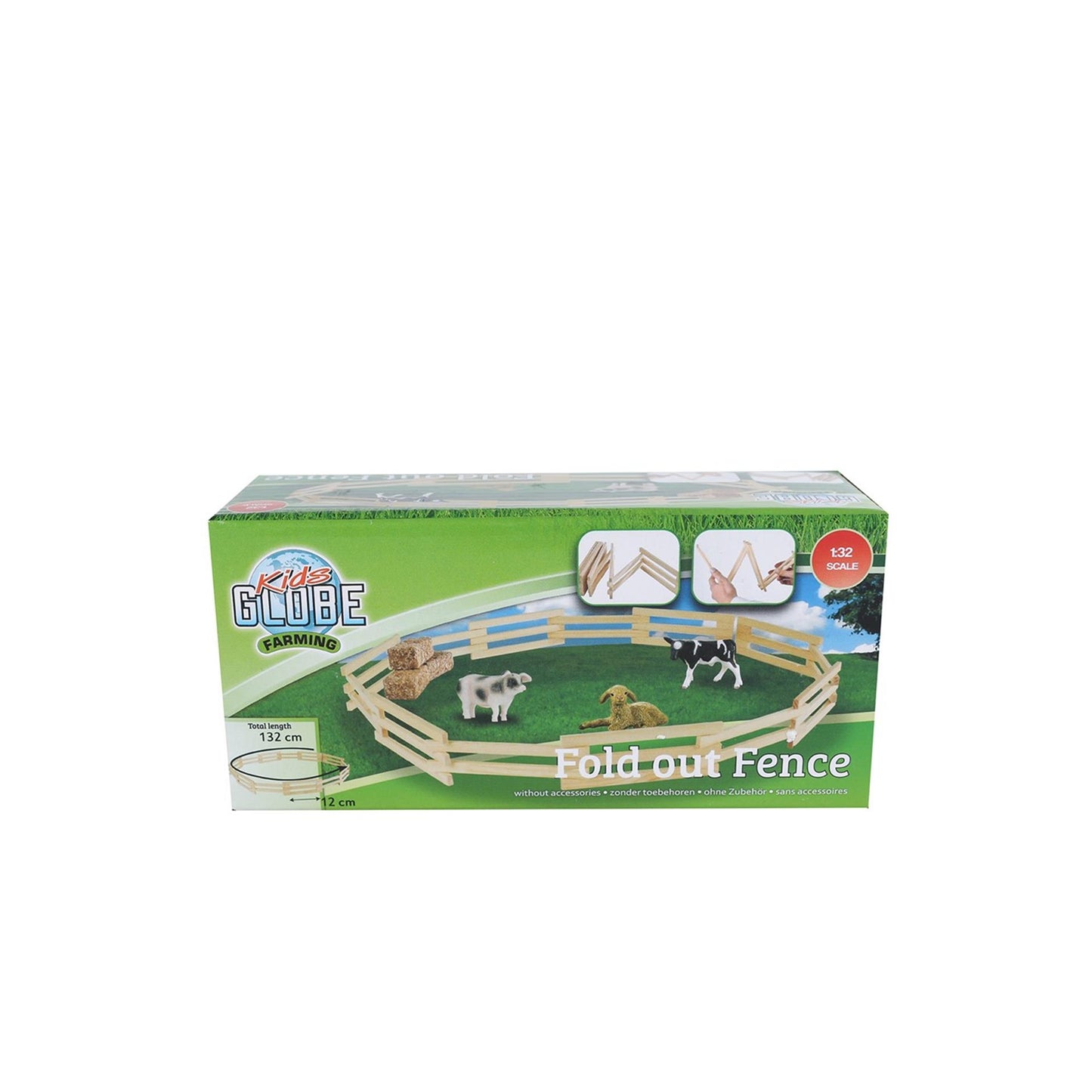Fence en bois pour enfants 1:32, 132 cm