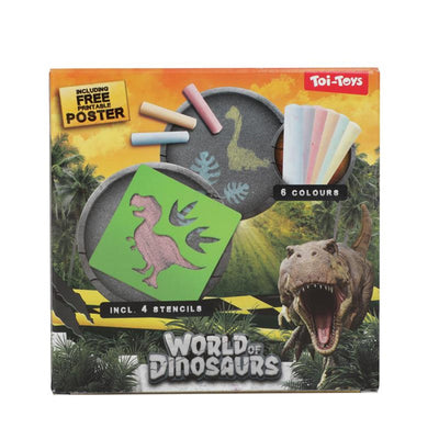 World of Dinosaur's Trottor Calk avec des modèles, 10dlg.