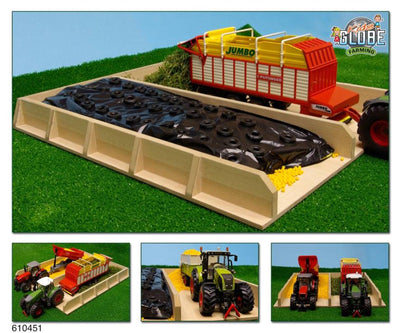 Kids Globe Globe Slot Silo Wood 1:32