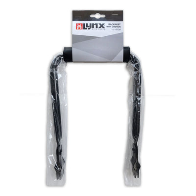 dossier enfant avec fixation porte-coussin 15-16 cm noir
