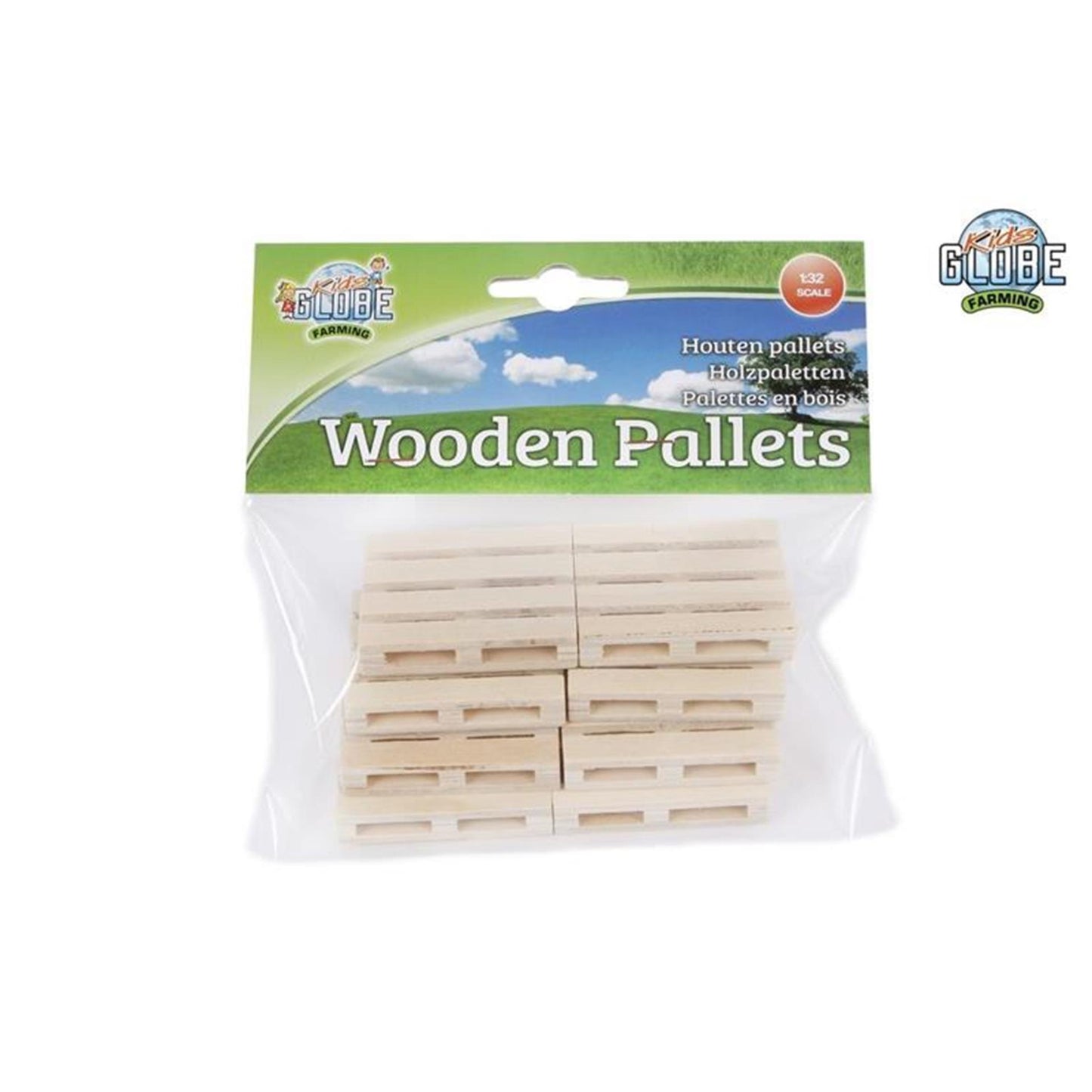 Kids Globe Globe Palettes en bois 1:32, 8e.
