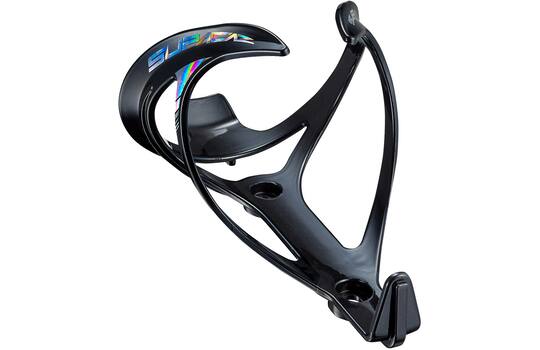 Supacaz - porte-bidon manta carbone injecté noir oilslick