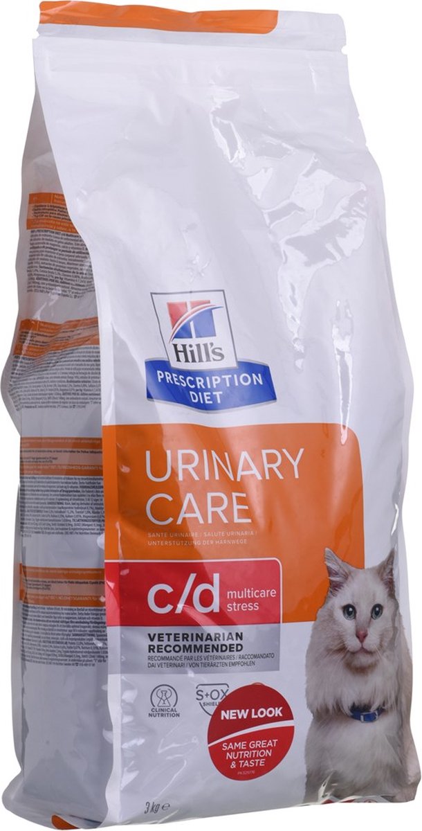 Prescription de Hill Diet Feline C D Stress urinaire