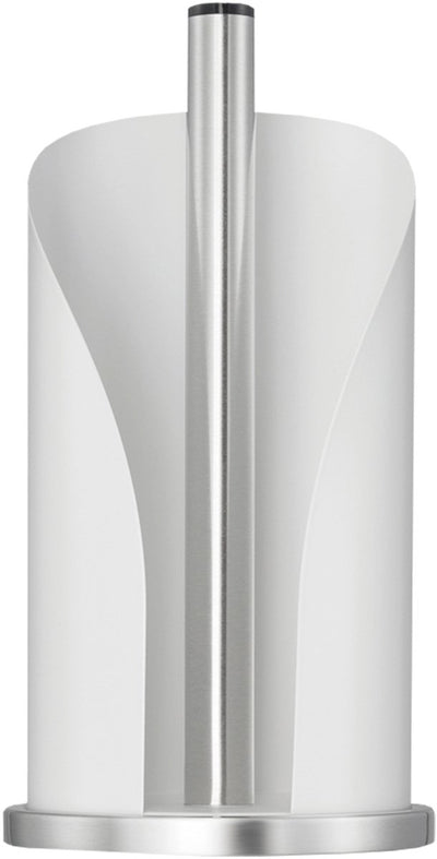 Porte-rouleau de cuisine Wesco | porte-rouleau de papier | métal - blanc mat | porte-rouleau de papier toilette