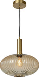 Lucide maloto - suspension - ø 30 cm - 1xe27 - ambre