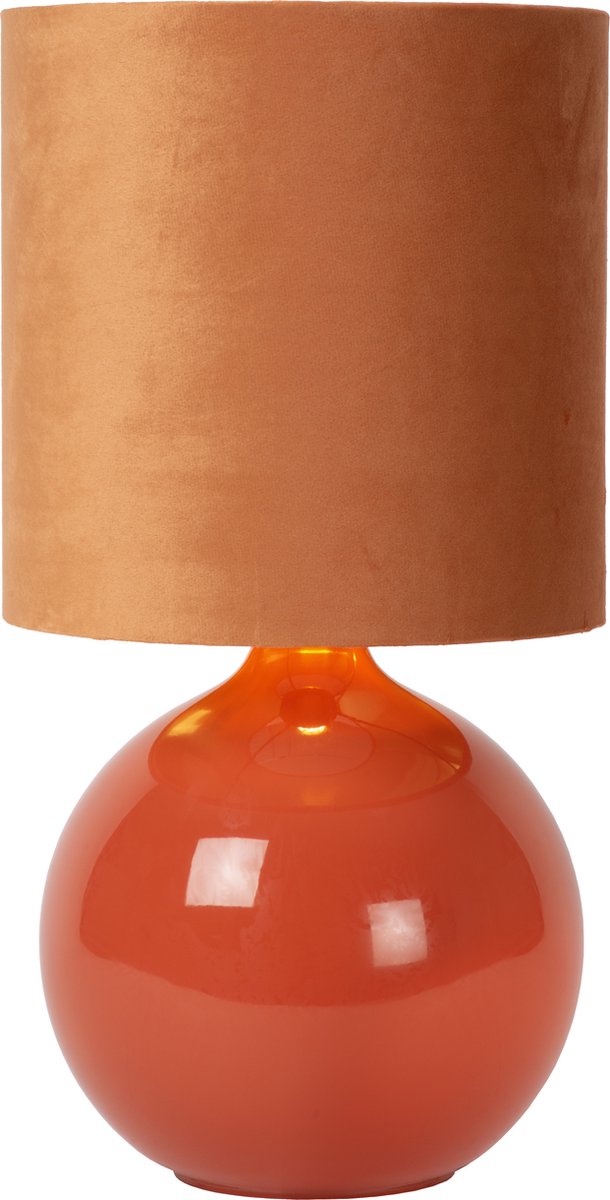 Lucide esterad - lampe de table - ø 24 cm - 1xe14 - orange