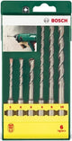 Jeu de perceuses à percussion Bosch - 6 pièces - sds plus